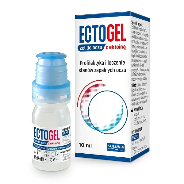 Ectogel, żel do oczu z ektoiną, 10ml