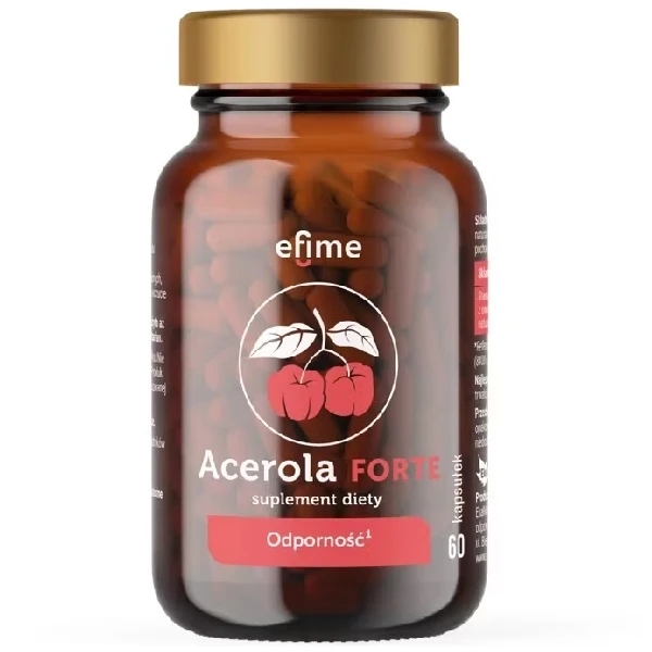 Efime Acerola Forte, 60 kapsułek