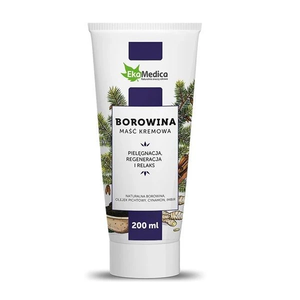 EkaMedica, Borowina, maść kremowa, 200ml