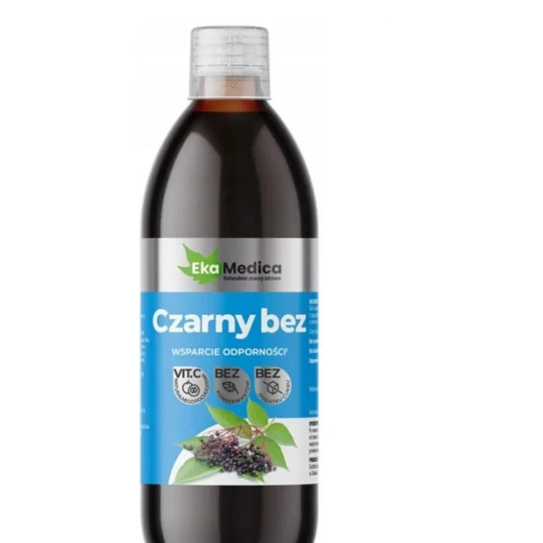 EkaMedica, czarny bez, płyn, 500ml