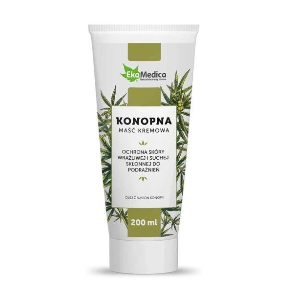 EkaMedica, Konopia, maść kremowa, 200ml