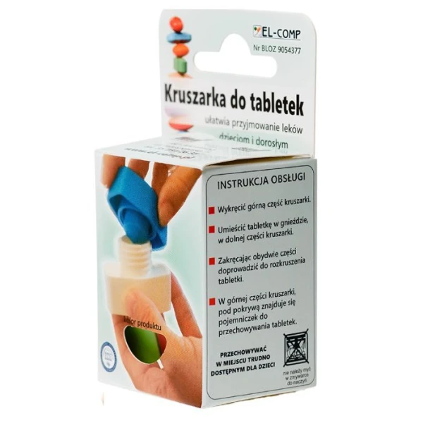 El-Comp, kruszarka do tabletek, 1 sztuka