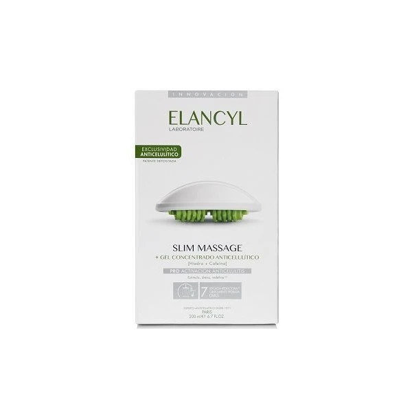Elancyl Slim Massage, masażer manualny, 1 sztuka + skoncentrowany żel antycellulitowy, 200ml