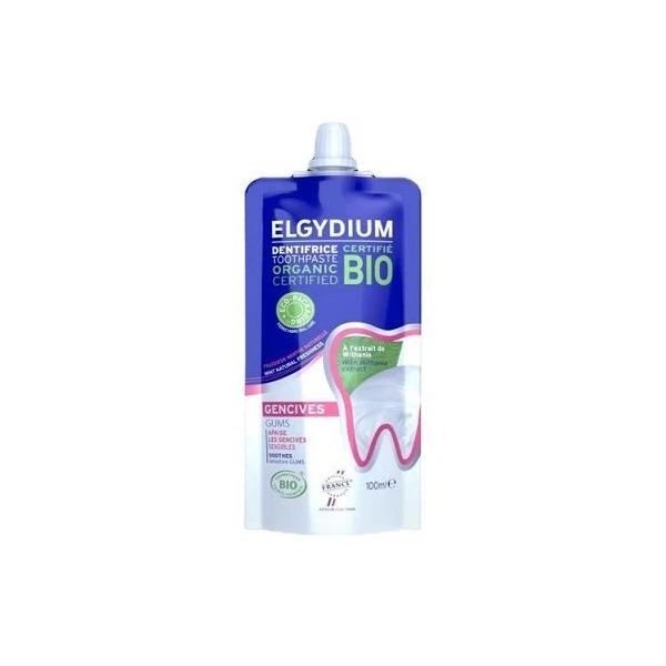 Elgydium Bio, Gencives Gums, pasta do zębów na podrażnione dziąsła, 100ml