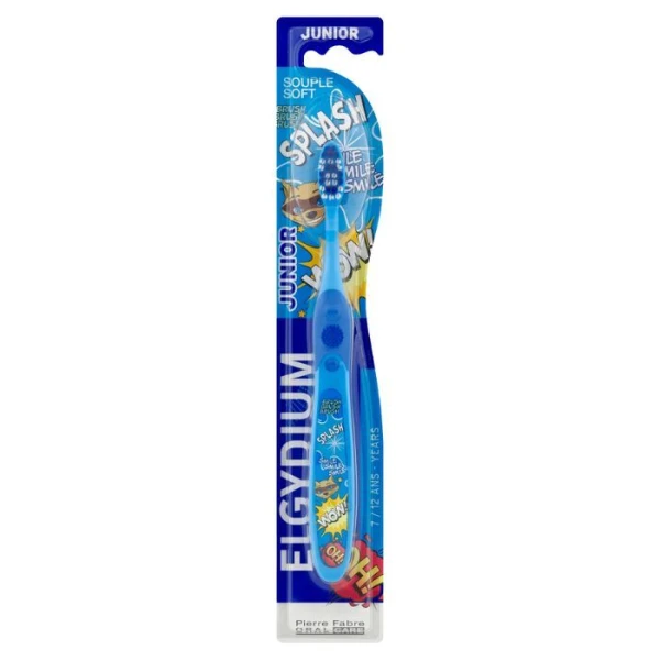 Elgydium Junior, szczoteczka do zębów dla dzieci, 7-12 lat, 1 sztuka