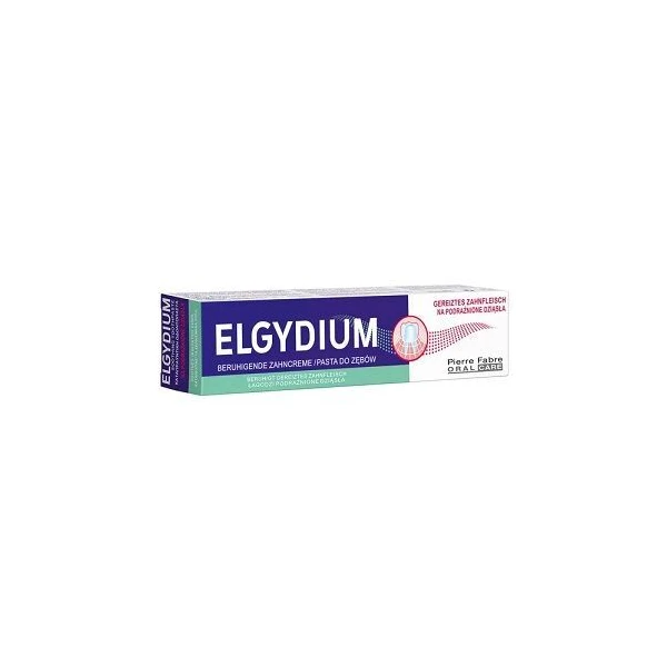 Elgydium, pasta do zębów na podrażnione dziąsła, 75ml
