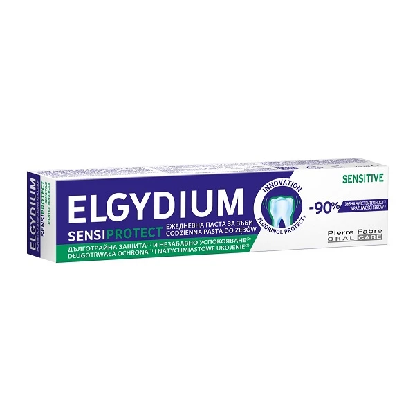 Elgydium Sensiprotect, pasta do zębów wrażliwych, 75ml
