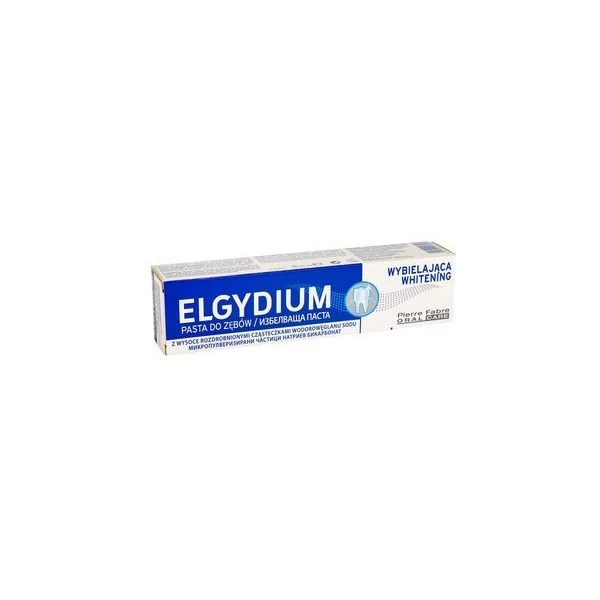 Elgydium Whitening, pasta do zębów wybielająca, 75ml