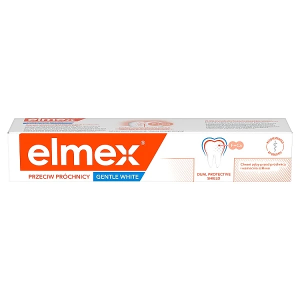 Elmex Caries Protection Whitening, pasta do zębów wybielająca, 75ml