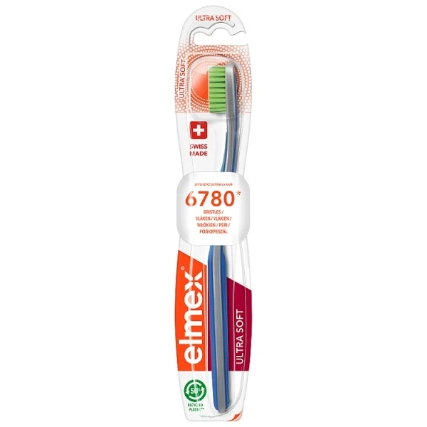 Elmex, Ultra Soft, szczoteczka do zębów, bardzo miękka, 1 sztuka