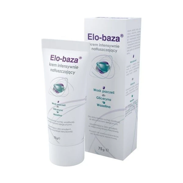 Elo-baza, krem intensywnie natłuszczający, 75g