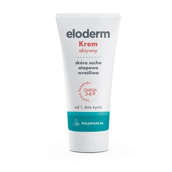 Eloderm, krem aktywny do codziennej pielęgnacji skóry suchej, atopowej, od 1 dnia życia, 75ml