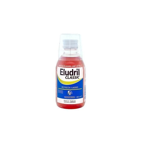Eludril Classic, płyn do płukania jamy ustnej, 200ml