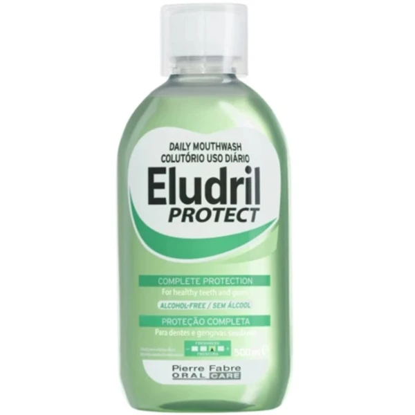 Eludril Protect, płyn do płukania jamy ustnej, po 12.roku życia, 500ml