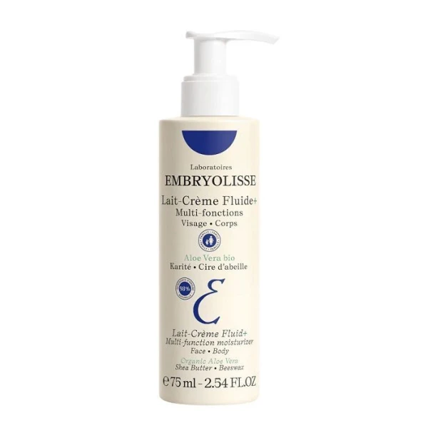 Embryolisse Lait Creme Fluide+, mleczko odżywczo-nawilżające do twarzy i ciała, 75ml