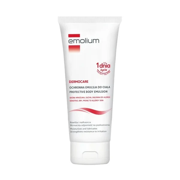 Emolium Dermocare, ochronna emulsja do ciała, od urodzenia, 200ml