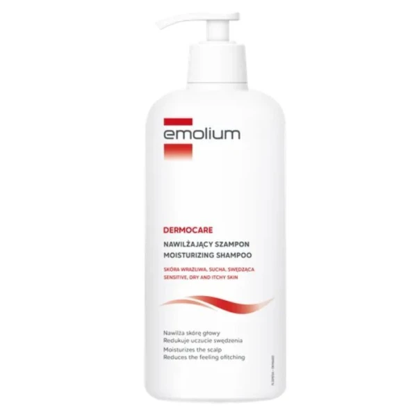 Emolium Dermocare, szampon nawilżający, po 1 miesiącu życia, 400ml