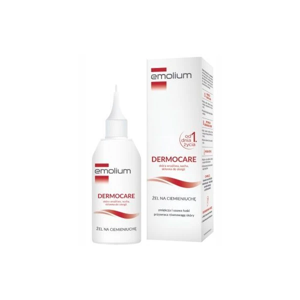 [Uszkodzone opakowanie] Emolium Dermocare, żel na ciemieniuchę, od 1 dnia życia, 100ml