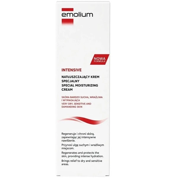 Emolium Intensive, krem natłuszczający specjalny, skóra sucha i wrażliwa, od 1 miesiąca życia, 70ml