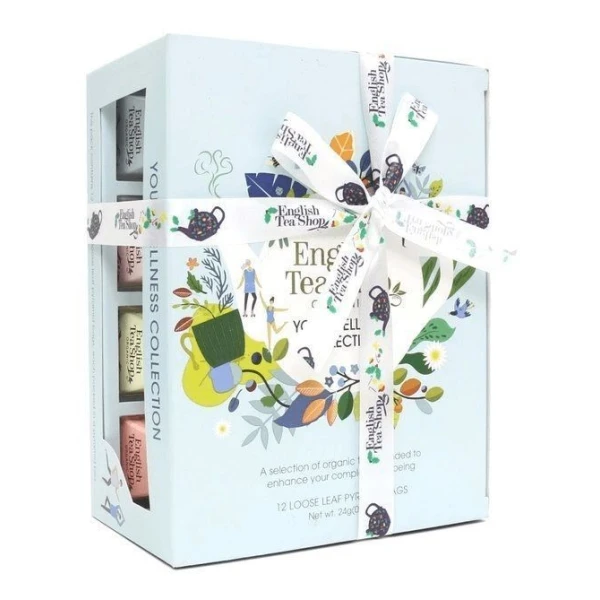 [DATA - 2026-09-18] English Tea Shop Organic, Your Wellness, zestaw herbatek, 12 sztuk