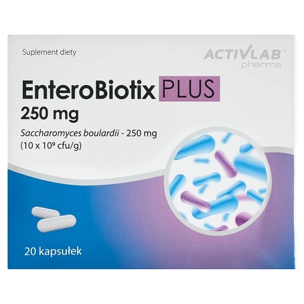 Activlab Pharma, EnteroBiotix Plus, 20 kapsułek