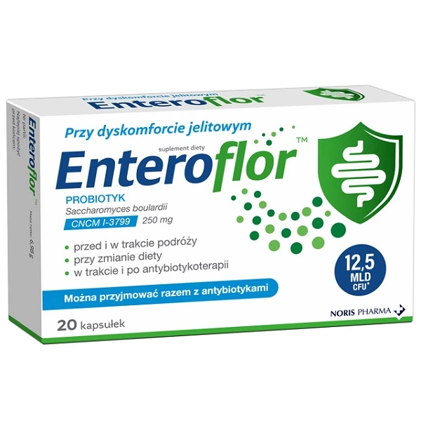 Enteroflor, 20 kapsułek