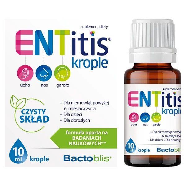 ​Entitis, krople, po 6 miesiącu, 10ml