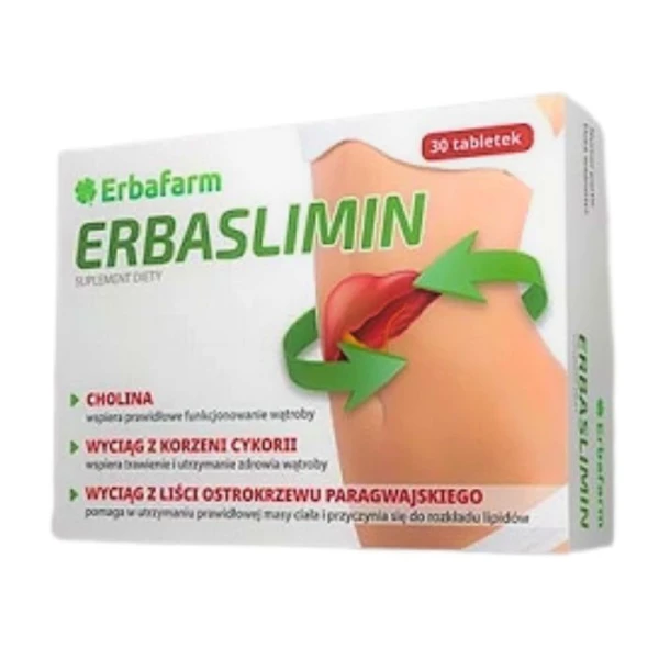 Erbaslimin, 30 tabletek