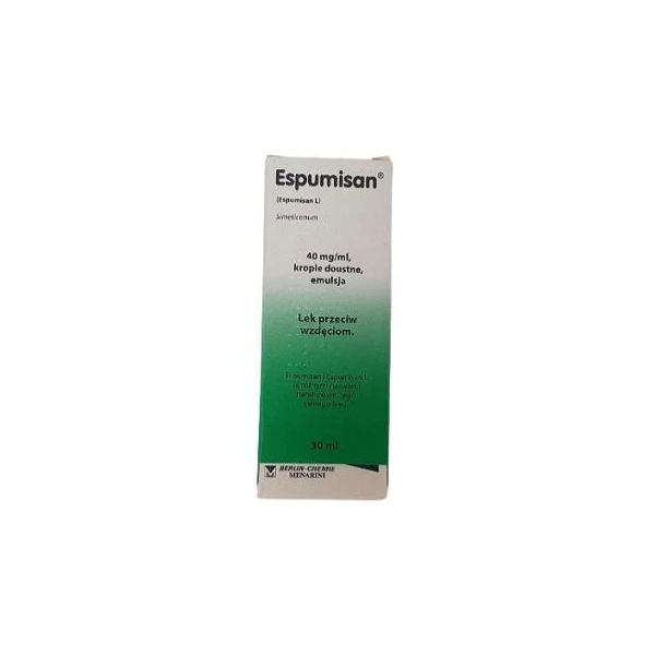 [DATA - 2026-10-31] Espumisan 40mg/ml, krople doustne, po 1 miesiącu życia, 30ml IR*