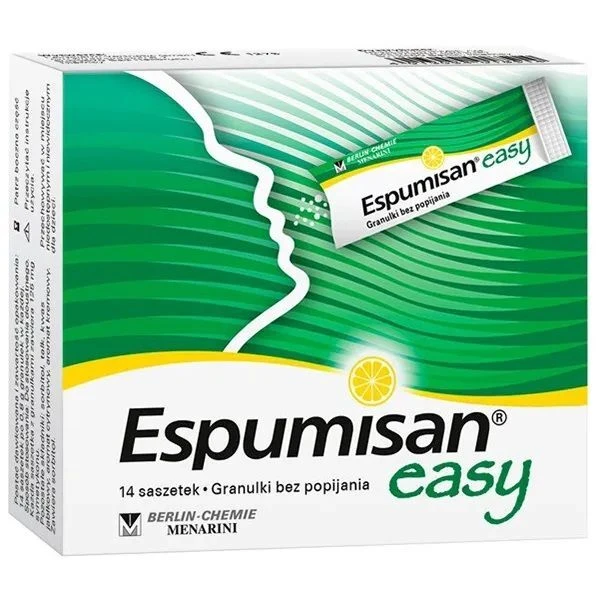 Espumisan Easy, granulki bez popijania, 14 saszetek
