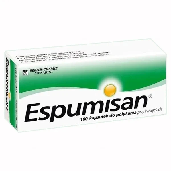 Espumisan 40mg, 100 kapsułek
