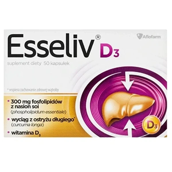 Esseliv D3, 50 kapsułek
