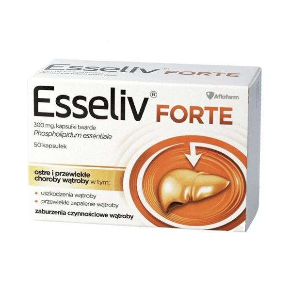 Esseliv Forte 300mg, 50 kapsułek
