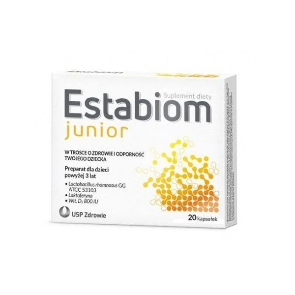 Estabiom Junior, po 3 roku życia, 20 kapsułek
