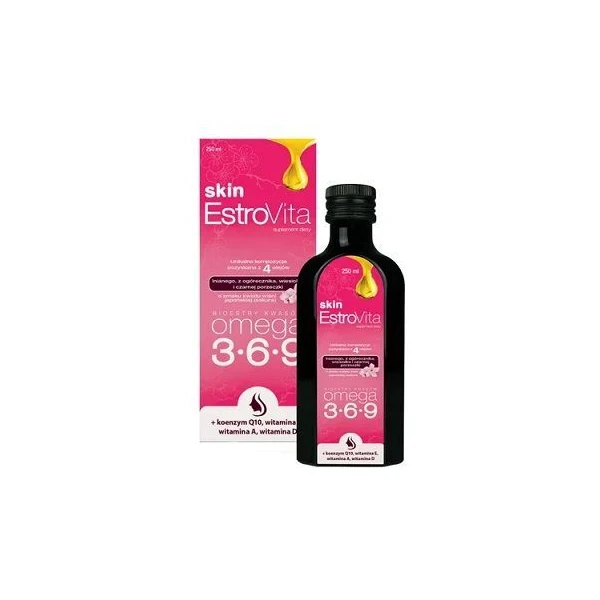 EstroVita Skin, płyn o smaku kwiatu wiśni japońskiej (sakura), 250ml