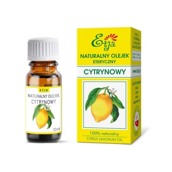 Etja, olejek eteryczny naturalny, cytrynowy, 10ml