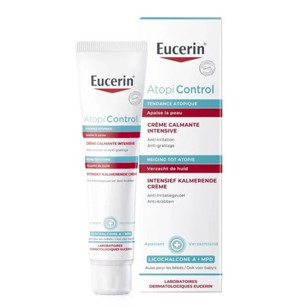 Eucerin Atopi Control, krem intensywnie łagodzący, skóra atopowa, 40ml