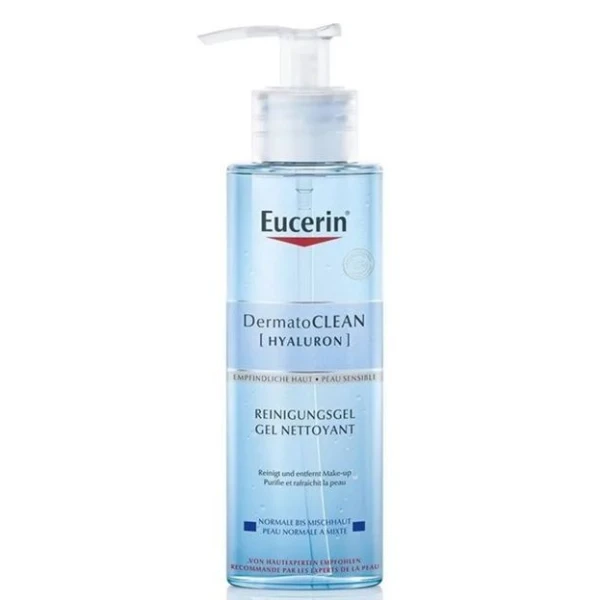 Eucerin DermatoClean Hyaluron, żel oczyszczający, skóra normalna, mieszana i wrażliwa, 200ml