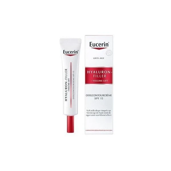Eucerin Hyaluron-Filler + Volume-Lift, krem pod oczy, SPF 15, 15ml