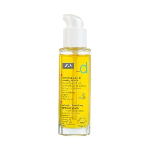 Eva Dermo, odżywczy olejek do twarzy przywracający witalność, 30ml