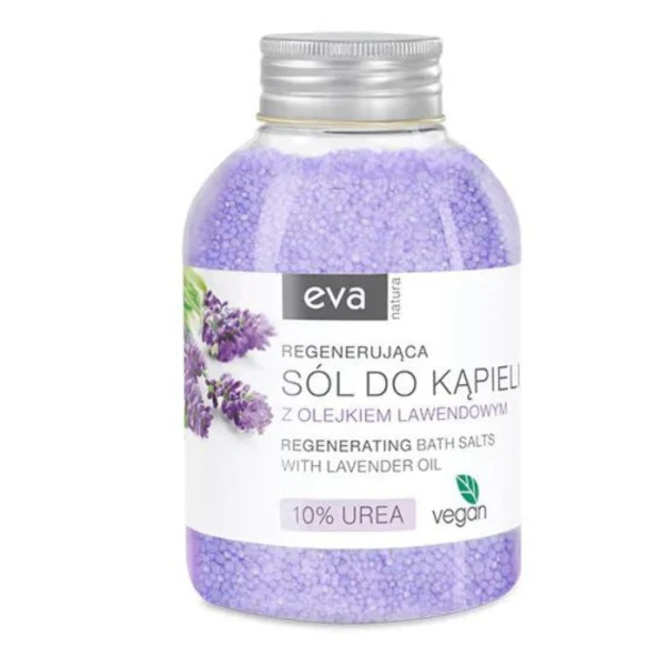 Eva Natura, sól do kąpieli z olejkiem lawendowym, 600g