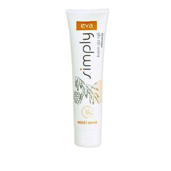 Eva Simply, odżywczy krem do rąk, miód i owies, 100ml