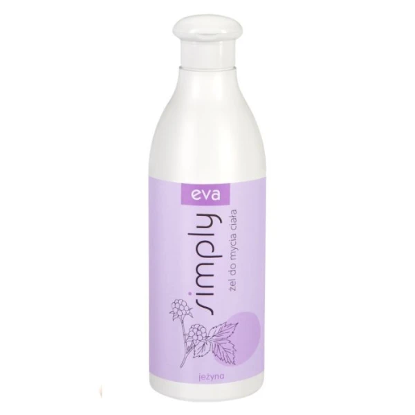 Eva Simply, żel do mycia ciała z jeżyną, 500ml