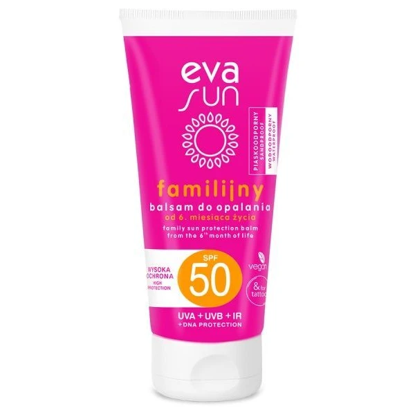 Eva Sun, familijny balsam do opalania, po 6 miesiącu, SPF 50, 175ml