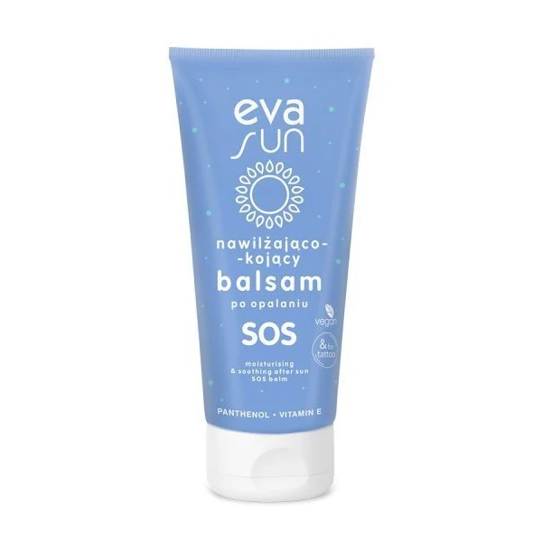 Eva Sun, nawilżająco-kojący balsam po opalaniu, SOS, 175ml