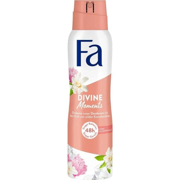 FA, dezodorant w sprayu, Divine Moments Camelia, 150ml
