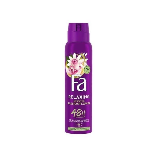 FA, dezodorant w sprayu, Relaxing Mystic Passionflower, 150ml