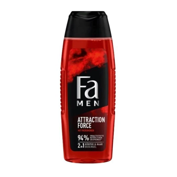 FA Men, żel pod prysznic dla mężczyzn, Attraction Force, 250ml