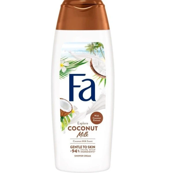 FA, żel pod prysznic, Coconut Milk, 250ml