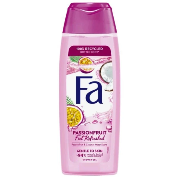 FA, żel pod prysznic, Passionfruit Feel Refreshed, 250ml